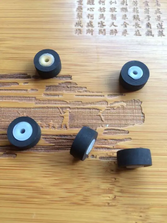 

1pc 11.5*5*1.8mm/11mm*6*2/10mm*7*1.5/9mm*6*3 car retractor press belt pulley, deck audio pressure recorder cassette deck roller