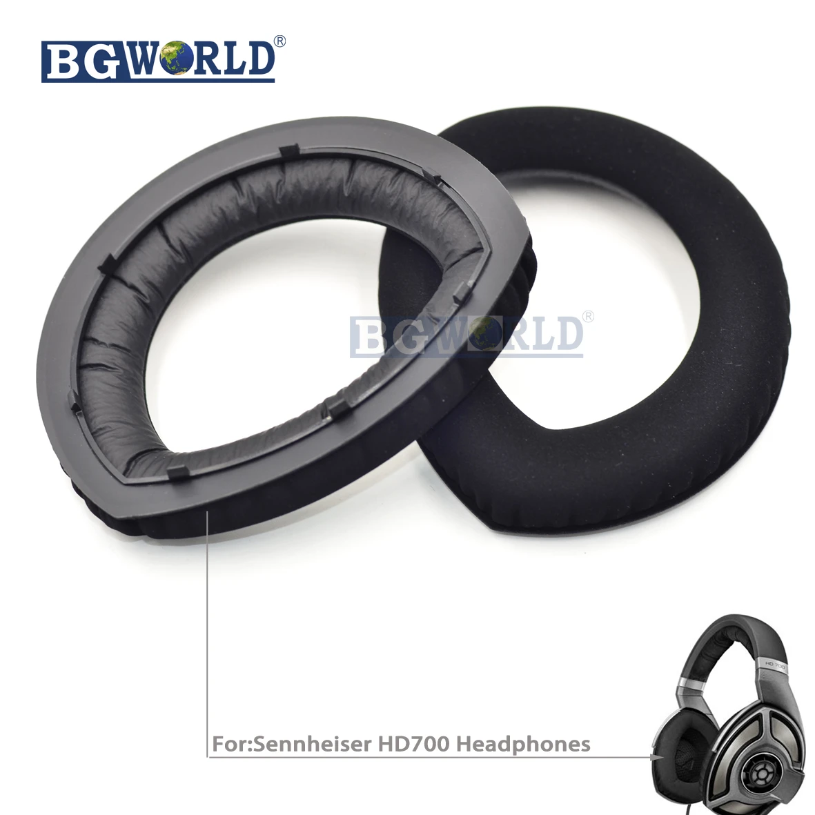 Bgworld Oreillettes De Remplacement Coussinets En Mousse Pour Sennheiser Hd700 Hd 700 Casque D Ecoute Aliexpress