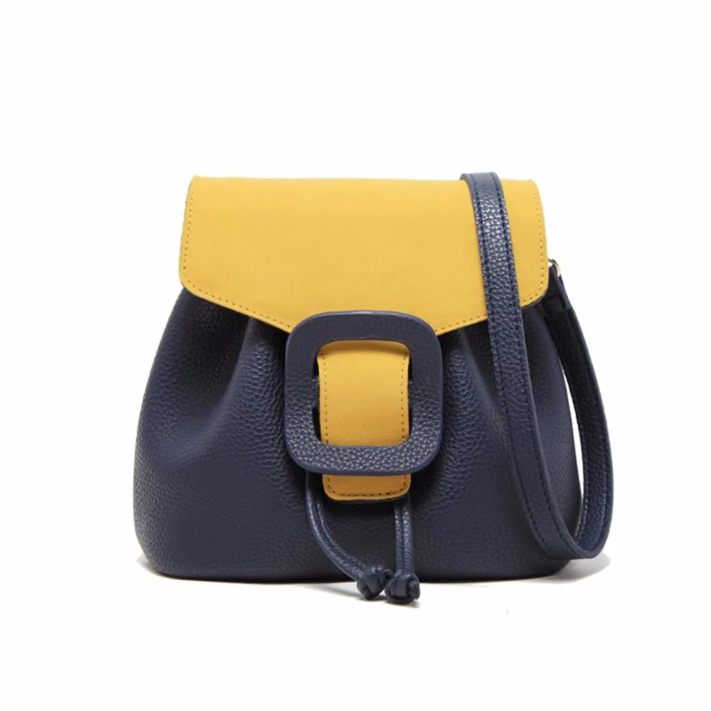 

Women Bags Unique Bag Suede Stitching Color Lady Lluxury Bags for Woman Brands Drawstring Design Crossbody Bags bolsa feminina