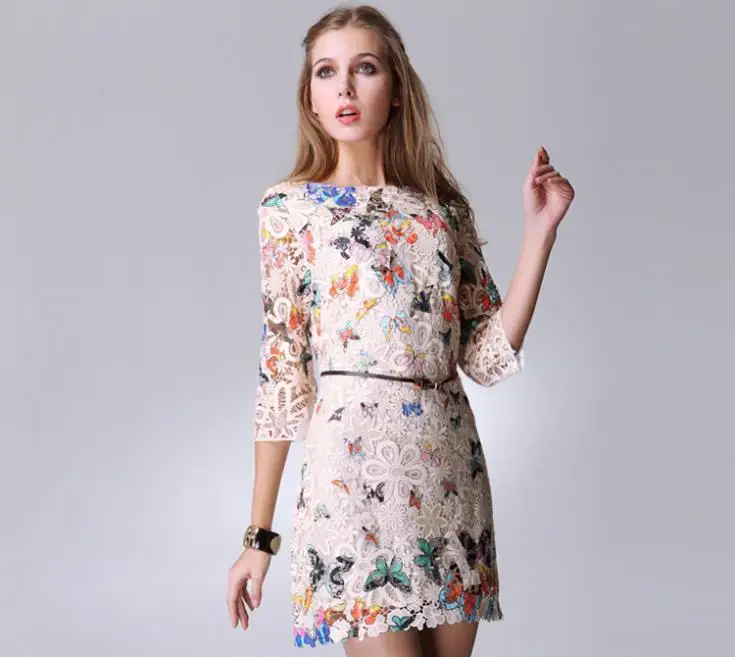 butterfly gown with lace