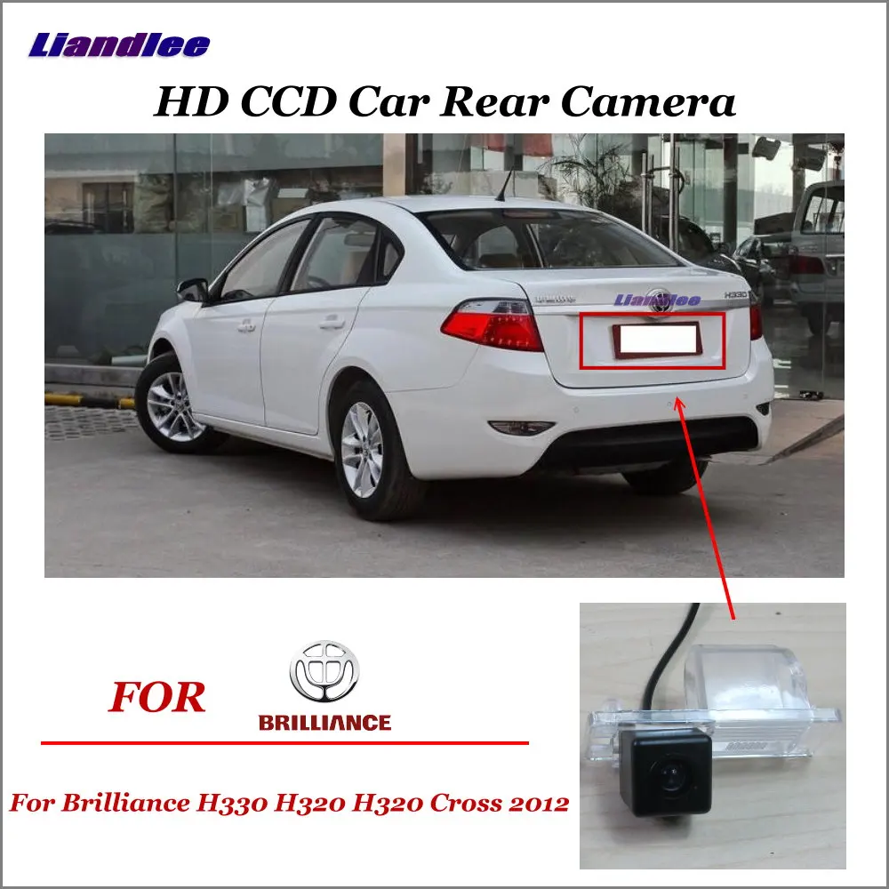 

Liandlee Car Reverse Rearview Camera For Brilliance H330 H320 H320 Cross 2012 / HD CCD Backup Reverse Parking Camera