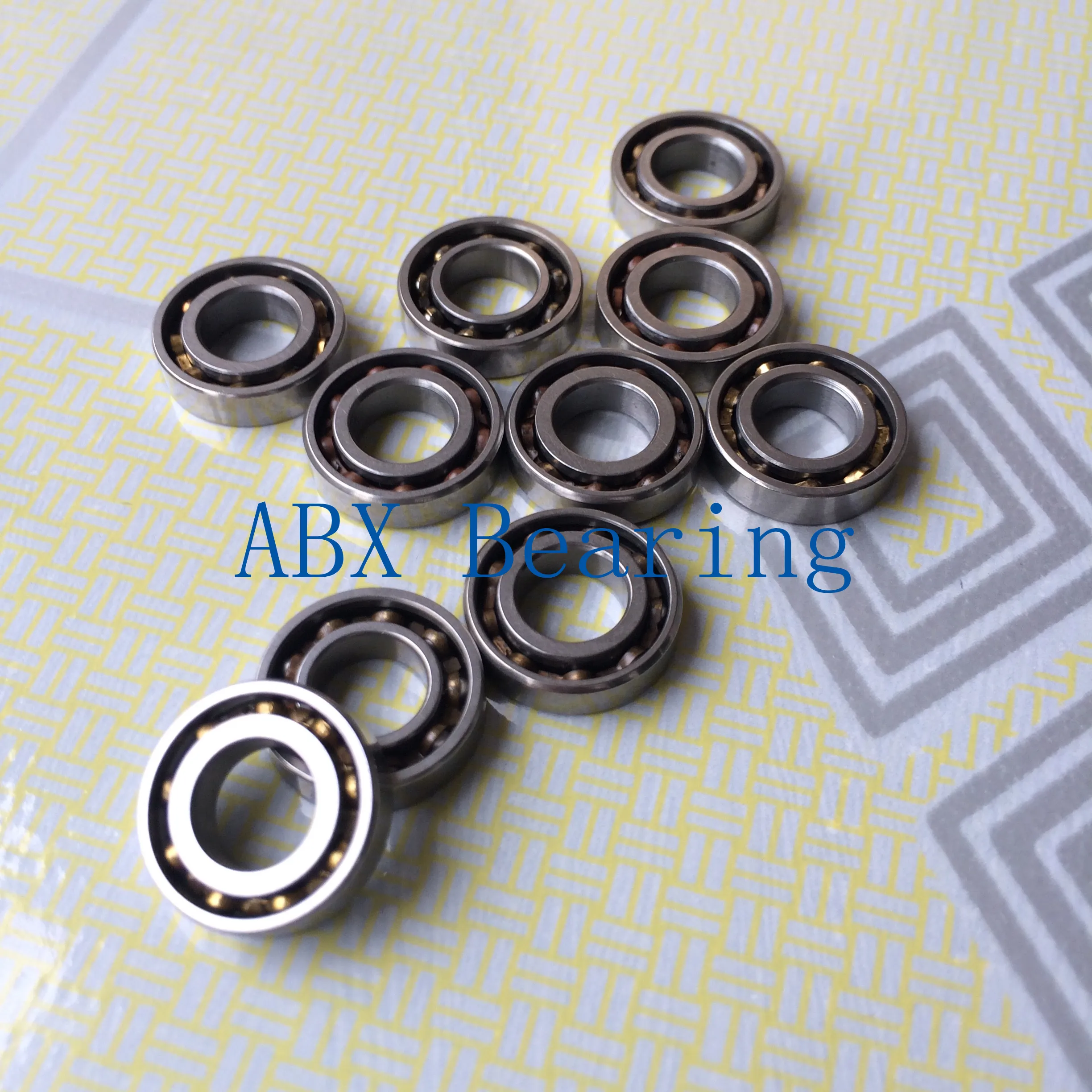Metal OPEN PRECISION Miniature Ball Bearing 3*6*2 4 PCS 3x6x2 mm MR63