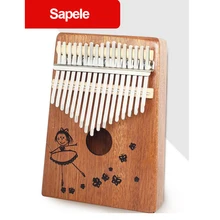 B - 17T 17 Keys 17 African Thumb Piano Finger Percussion Keyboard Sapele Body Beginners Keyboard Marimba kalimba B - 17T 17 Keys 17 African Thumb Piano Finger Percussion Keyboard Sapele Body Beginners Keyboard Marimba kalimba