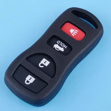 Beler 4 кнопки дистанционного ключа оболочки чехол Крышка Fob Подходит для Nissan 350Z Sentra Armada Infiniti FX35 FX45 G35 I35 Q45 QX56 28268-ZB700