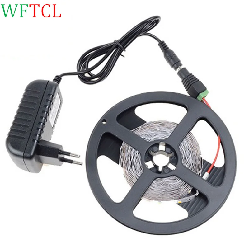 Waterproof led strip 300leds SMD 3528 DC12V safe strip lighting outdoor 5M with 44Key controller