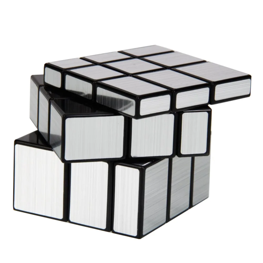 3x3x3 зеркальный Кубик Рубика для профессионалов Stickerless Puzzle Cube speed magico Cubo Twist Puzzle Развивающие игрушки для детей подарок(C5