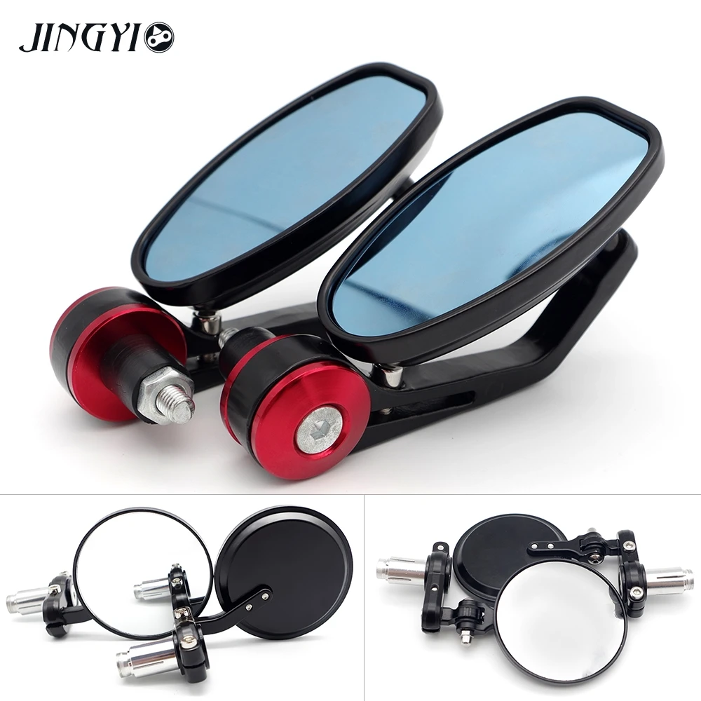 

Handel Bar Ends Motorcycle Mirror Handlebar Ends Rear Mirrors Side Mirrors For Kawasaki Z1000 Z750 Z900 2013 2014 2015 2016 2017