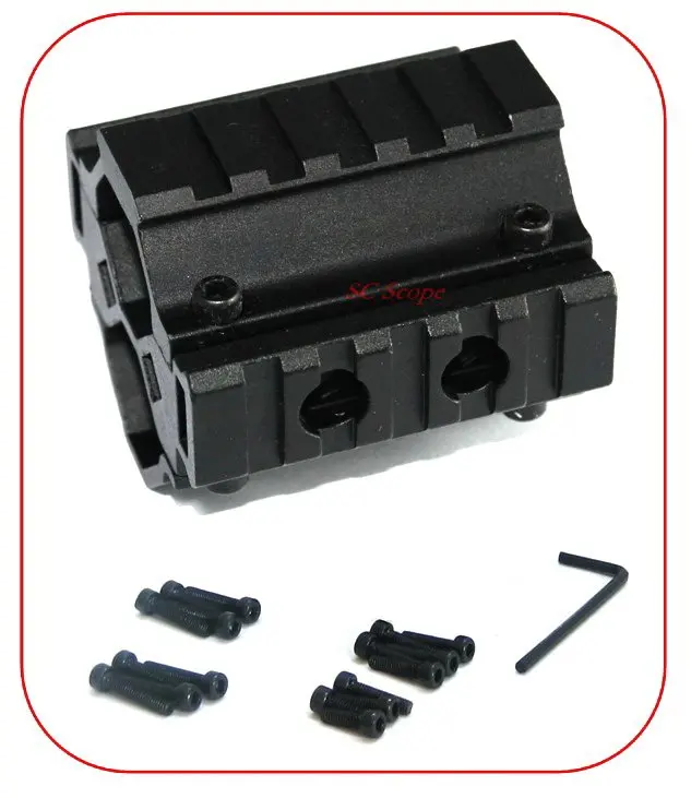 

Vector Optics Tactical Triple Picatinny Rails Shotgun Barrel Weaver Mount Fit Remington etc Rifles