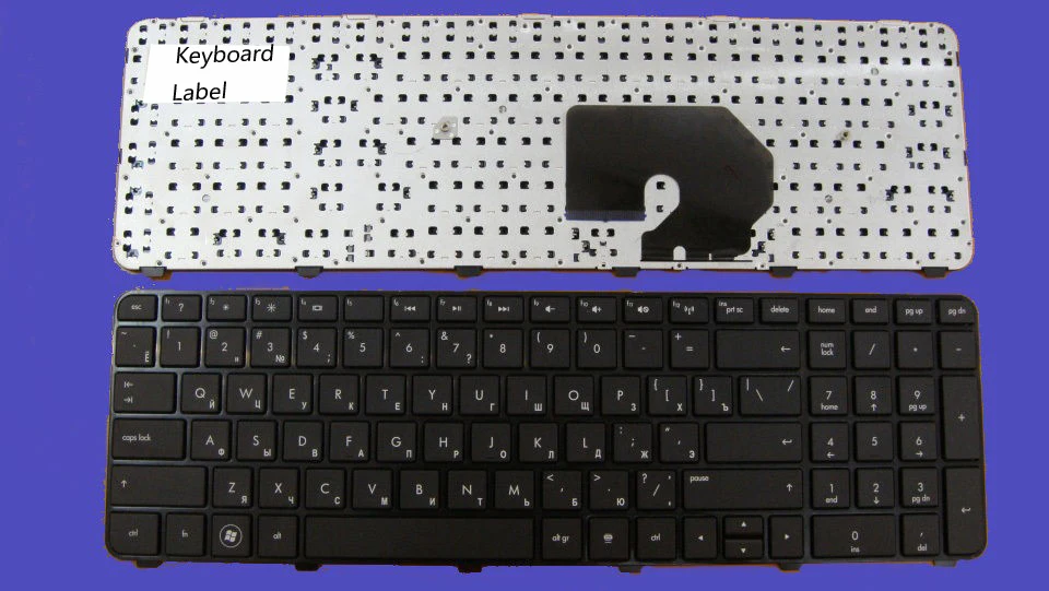 

New notebook Laptop keyboard for HP 634016-251 639396-251 SN5111 SG-46200-XAA V122530AS1 RU Russian layout