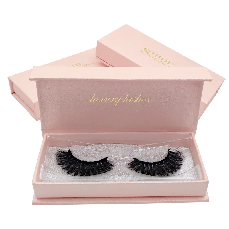 3d Mink False Lashes Natural Mink Thick False Eyelashes Extension Lashes Make Up Set Soft Nagaraku Pink Beauty Box Handmade Hot (16)
