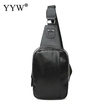 

Multifunction Chest Bags Fashion Coffee Color Softbags Pu Leather Crossbag Handbag Black Courier Messenger Bag Cell Phone Pocket