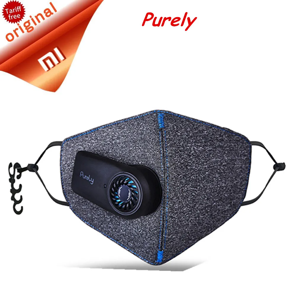 

Xiaomi Purely Anti-Pollution Air Mask PM2.5 Breathable 550mAh Rechargeable Filter Three-dimensional Structure for Man Women
