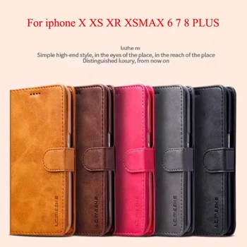 

10pcs/lot Leather Flip Wallet Phone Case For iphone 11 11pro Cover Case For iphone 11 pro max Coque Fundas Etui