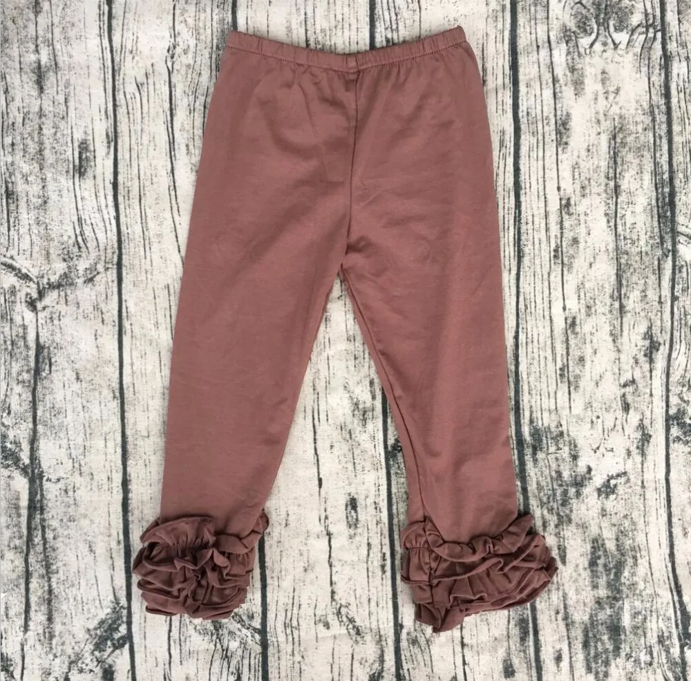 Baby Fashion Clothes Online Hot Sale High Quality Baby Ruffle Pants Organic Cotton Icing Baby Baby Icing Ruffle Pants