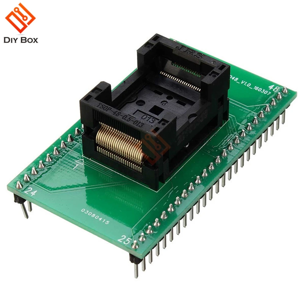 

Tsop 48 Programmer TSOP48 to DIP48 Socket Adapter for TNM 5000 Programmer USB Programmer and RT 809F