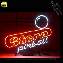 Stern Pinball дизайнерская неоновая вывеска пивной бар паб искусство неоновые лампы неоновый светильник стеклянная трубка вывески неоновая реклама комната отдыха VD 17x14
