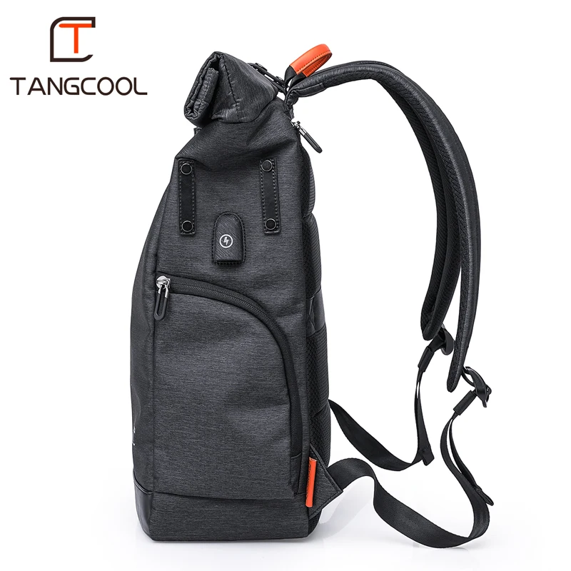 Tangcool Men Backpack For 15.6 inches Laptop USB Backpack Large Capacity Fashion Stundet Backpack Water Repellent Rucksack Tangcool Men Backpack For 15.6 inches Laptop USB Backpack Large Capacity Fashion Stundet Backpack Water Repellent Rucksack