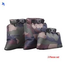 3 шт./компл. Открытый Портативный рафтинг Дайвинг Водонепроницаемая сумка мешок тафта водостойкий складной одежда заплыва хранения ручные сумки для речной поход