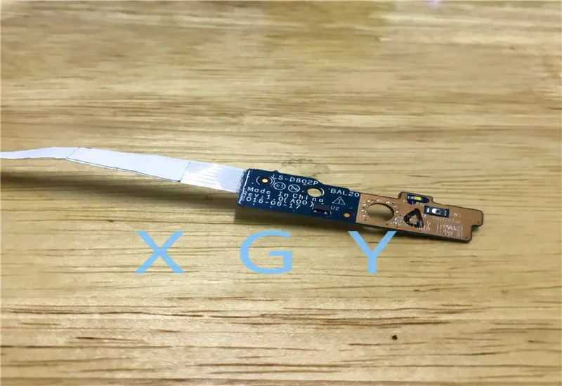 

For Dell Inspiron 15 (5565 / 5567) Power Button Board with Cable - LS-D802P, 0D802P BAL20 NBX0001YY00 100% test OK