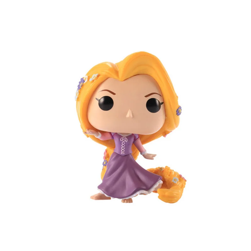 FUNKO поп Дисней Принцесса Кукла Белль Ариэль Рапунцель Золушка Тиана Эльза Анна Коллекция Фигурки игрушки для детей подарок - Цвет: no box