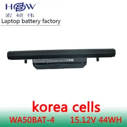 HSW 15,12 В 44Wh WA50BAT-4 Аккумулятор для ноутбука Clevo 6-87-WA50S-42L 6-87-WA50S 6-87-WA5RS bateria Акку