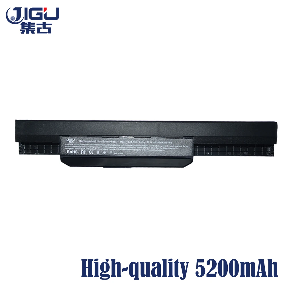 Аккумулятор для ноутбука JIGU ASUS A43 A43TA K43T X43B A53 X43BY A53B K53 X43E A53E K53BY A53S K53E X43SA A53SC K53S|laptop