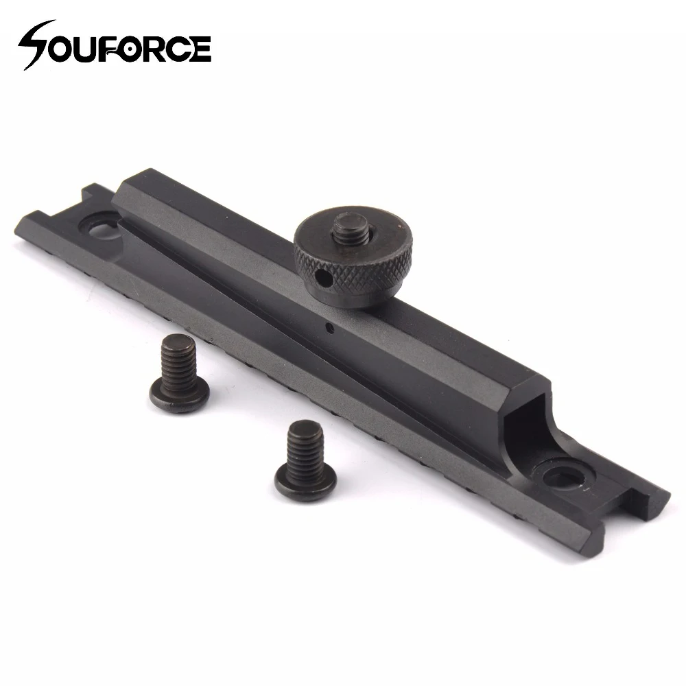 

Tactical M4/M16 Picatinny Rail Scope Base 12 Slots Fit 20mm Picatinny Weaver Rail Scope Mounts Base for Hunting Accessories