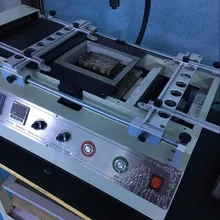 Светодиодный паяльник smt печь для оплавления инфракрасного нагрева 450*450 мм ht-388