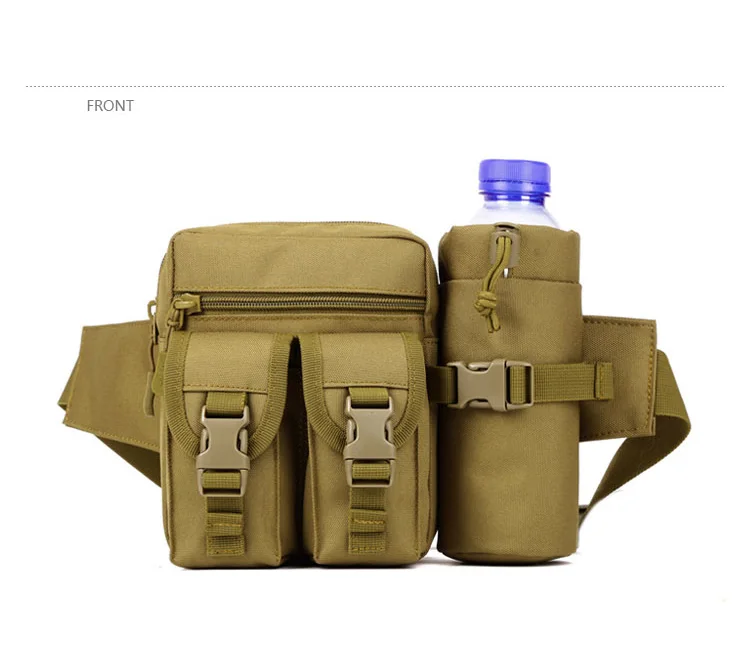 Высокое качество водонепроницаемый нейлон поясная сумка для мужчин Открытый спортивные сумки на талию Тактические Военная армейская нагрудная сумка