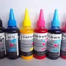 100 мл специальные пигментные чернила для Epson Stylus Photo R1900 принтер отличной цветопередачей показаны 8 видов цветов