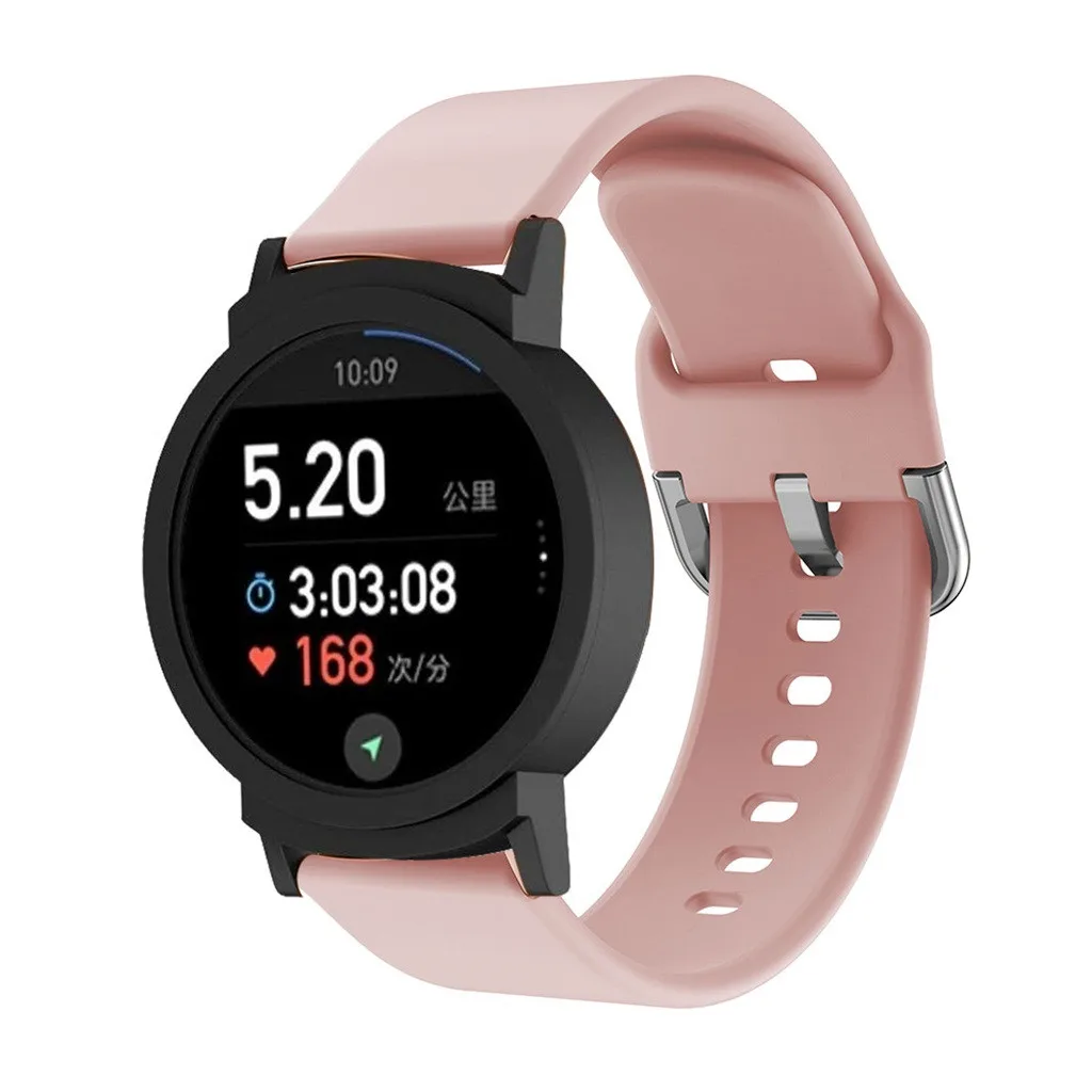 Ouhaobin спортивный силиконовый ремешок для часов Ticwatch E сменный Браслет Ремешок