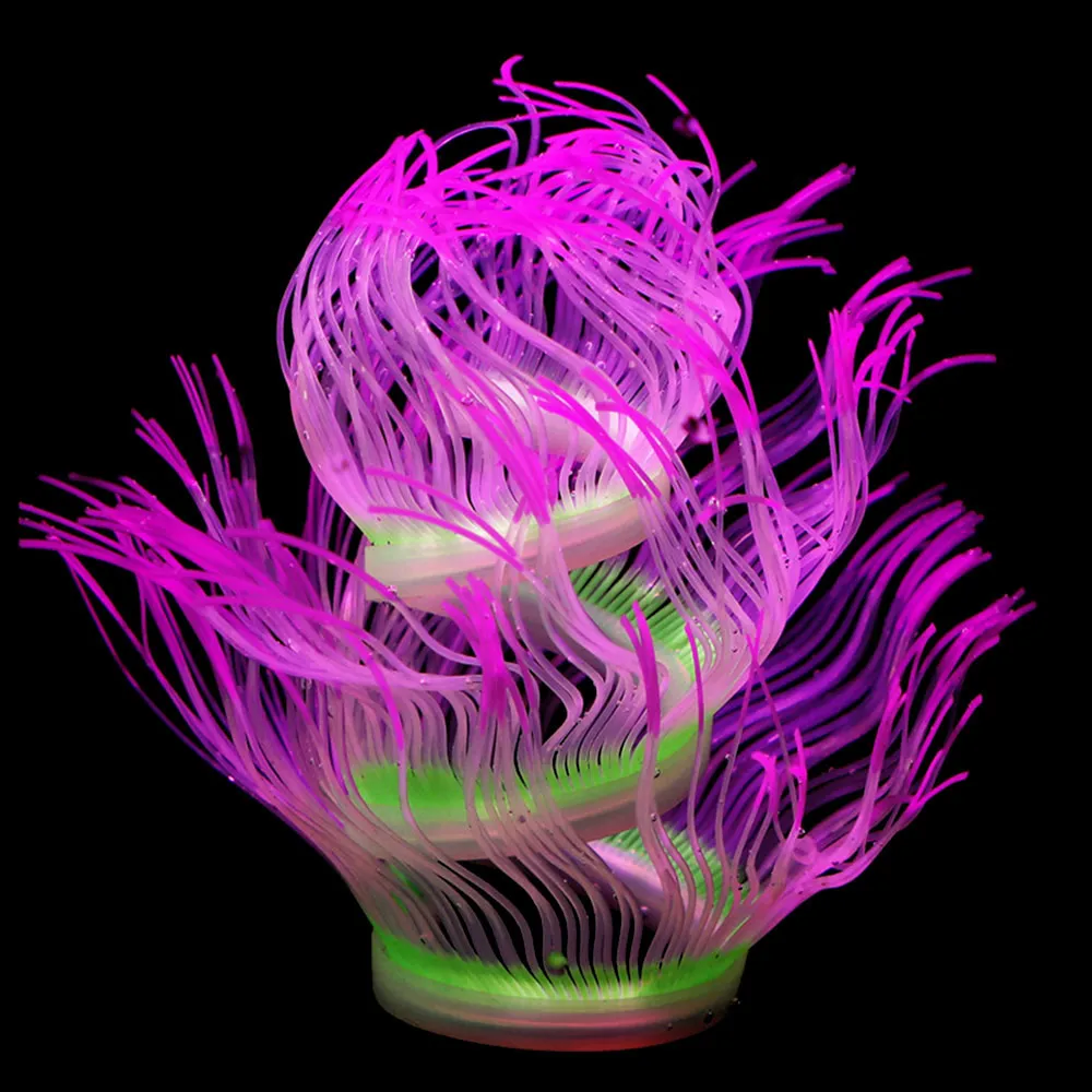 Buy 50/75/100cm Fluorescent Aquarium Decor Silicone