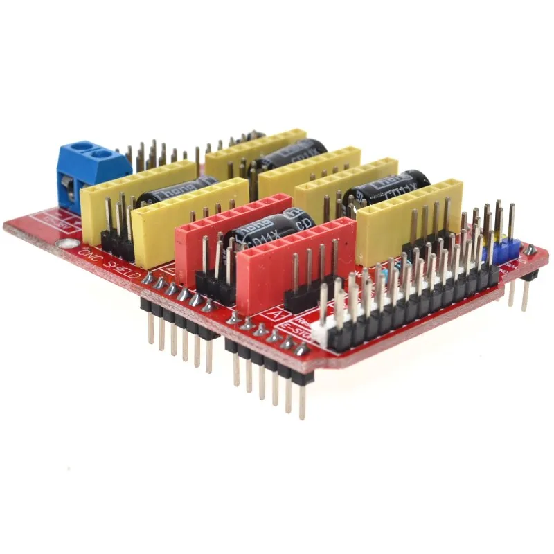 cnc щит v3 гравировальный станок/3d принтер/A4988 Драйвер Плата расширения для Arduino
