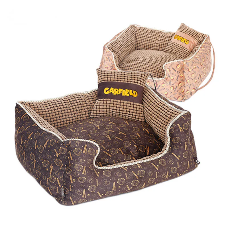 buy Soft Warm Dog Pet Sofa Bed House For Small Dog Fleece Indoor Dog Cave Bed Mat Cushion Small Cat Sleeping Bag House Nest
