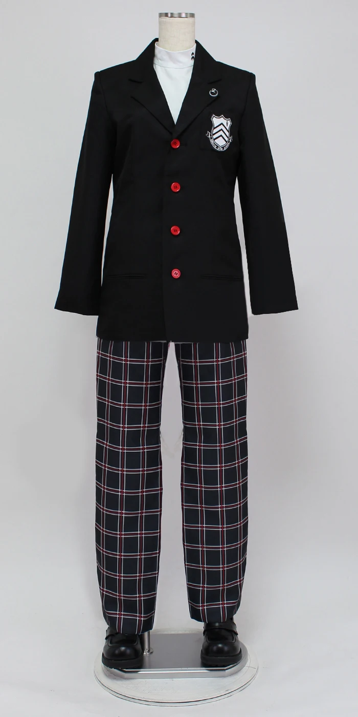 

Persona 5 P5 Kurusu Akira Joker Anime Costume Cosplay Uniform Outfit Set +Free Track Number