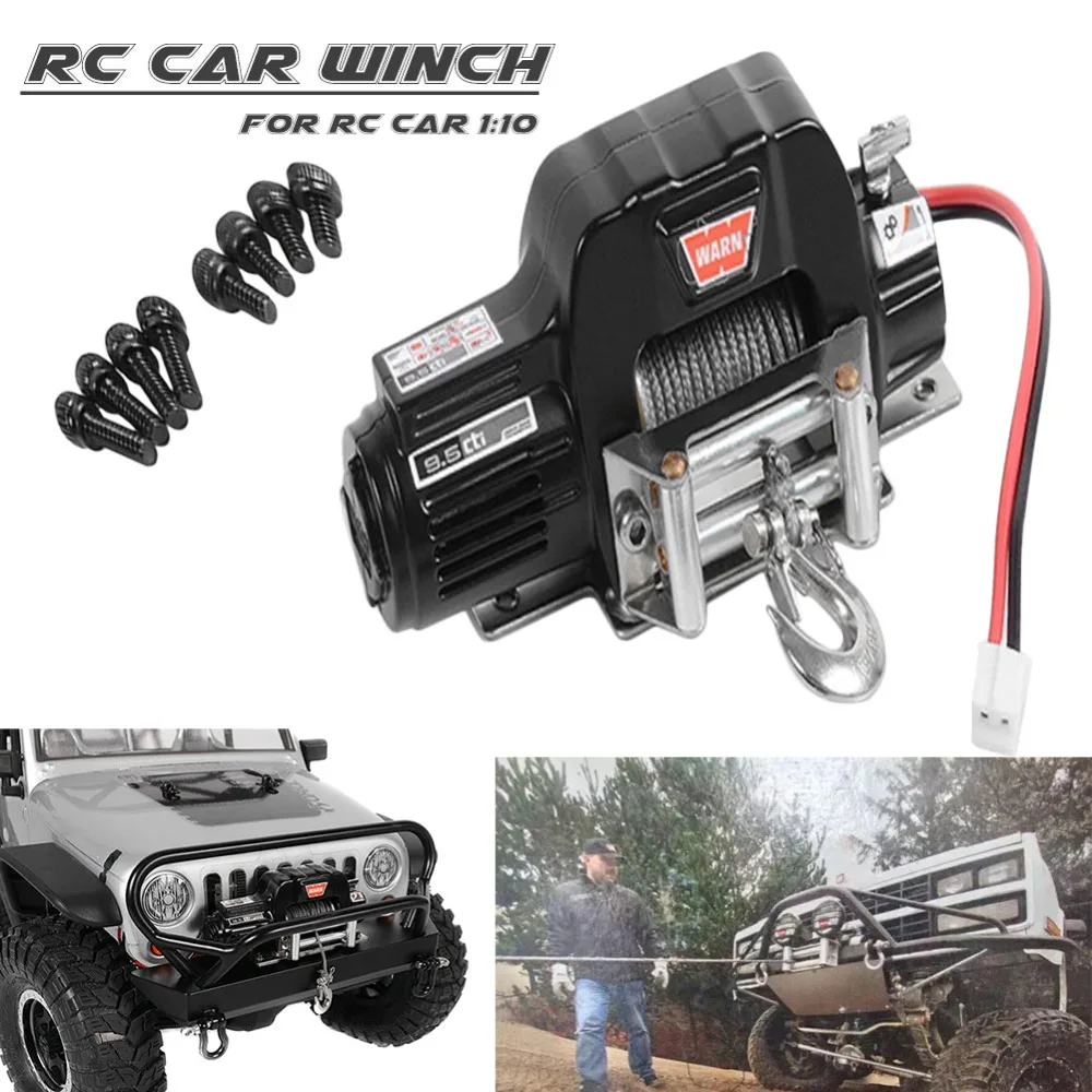 

New TRX4 KM2 Generation 1/10 Simulation RC Climbing Car Radio Control Full Metal Winch D90 SCX10 Electric Winch drop shipping