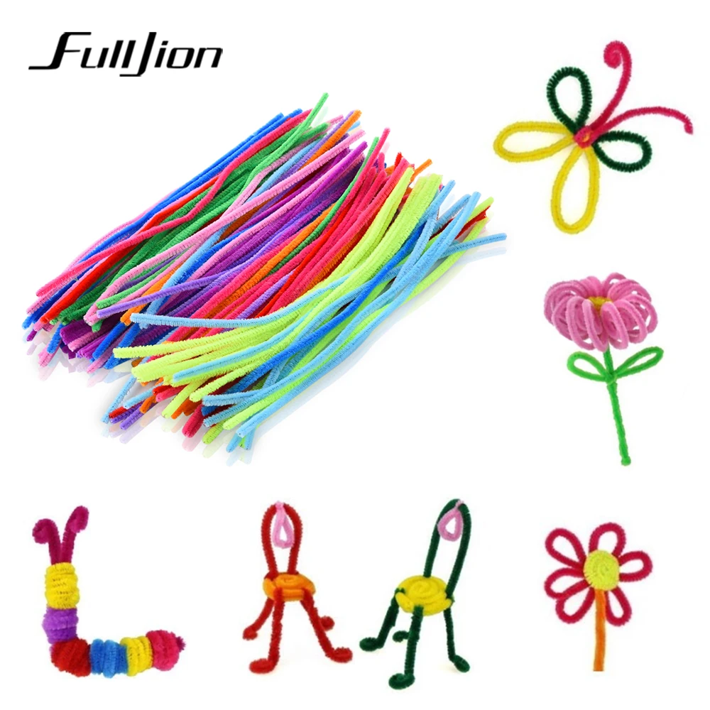 Fulljion DIY Toys Craft Tools For Children Montessori Materials Chenille Learning Education Puzzles Colorful Pipe Handmade Plush Fulljion DIY Toys Craft Tools For Children Montessori Materials Chenille Learning Education Puzzles Colorful Pipe Handmade Plush