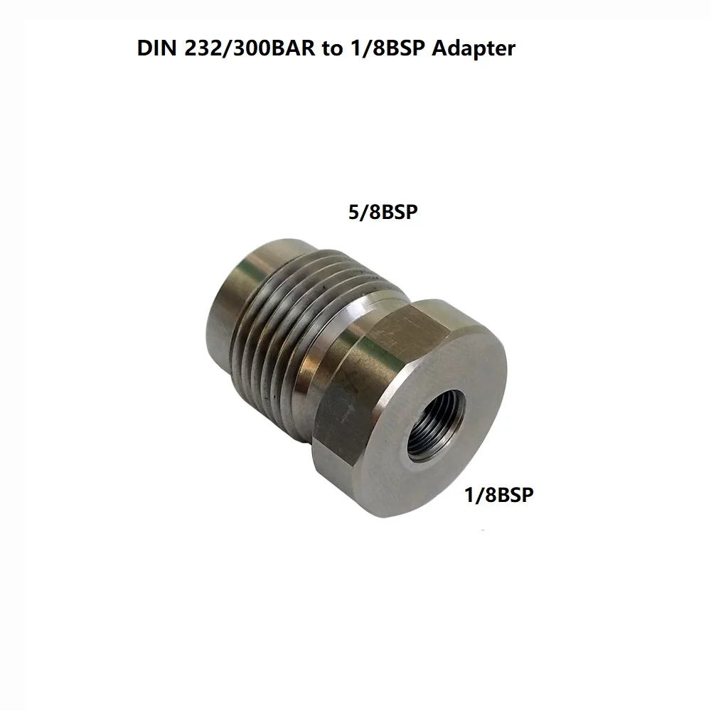 DIN 232& 300 бар 5/8BSP до 1/8BSP/8 мм Мужской быстроразъемный фитинг адаптер для PCP воздушного пистолета винтовки зарядное устройство наполнения зарядки