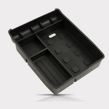 

For Toyota Highlander Kluger 2008 2009 2010~2013 Black Inner Armrest Storage Secondary Glove Box Organizer Container