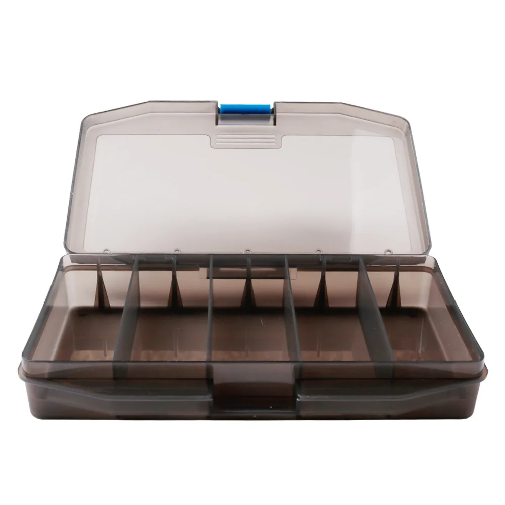 New Transparent Portable Outdoor Fishing Lure Accessories Box multi-function Bait storage box