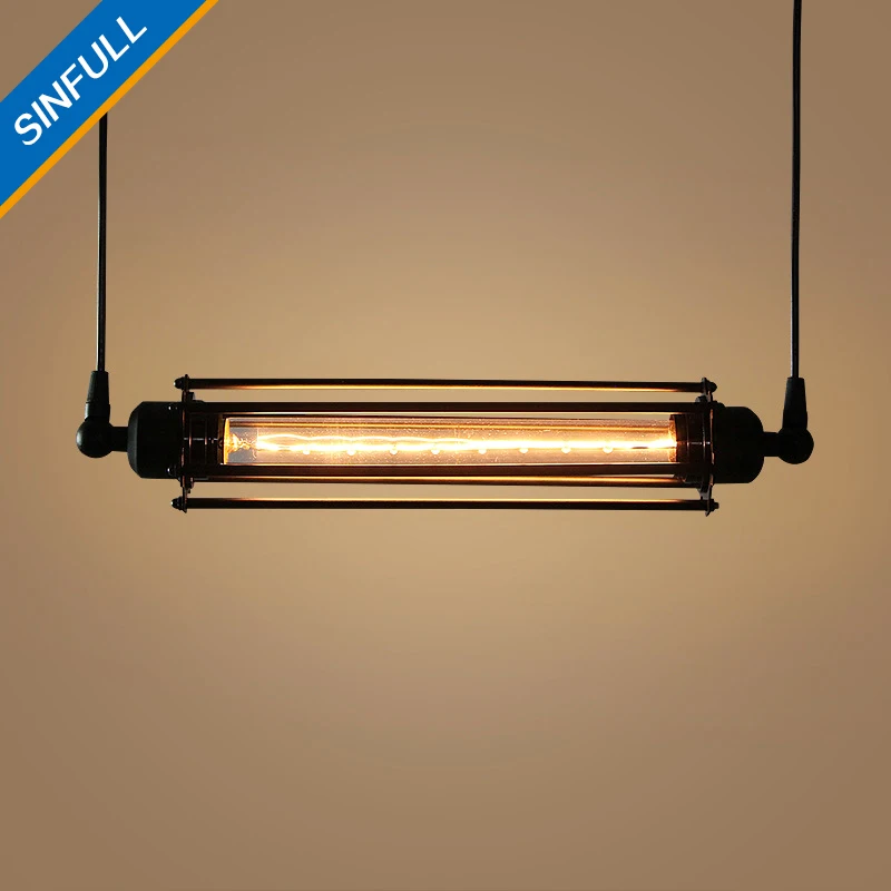 vintage american loft living room pendant lights steampunk