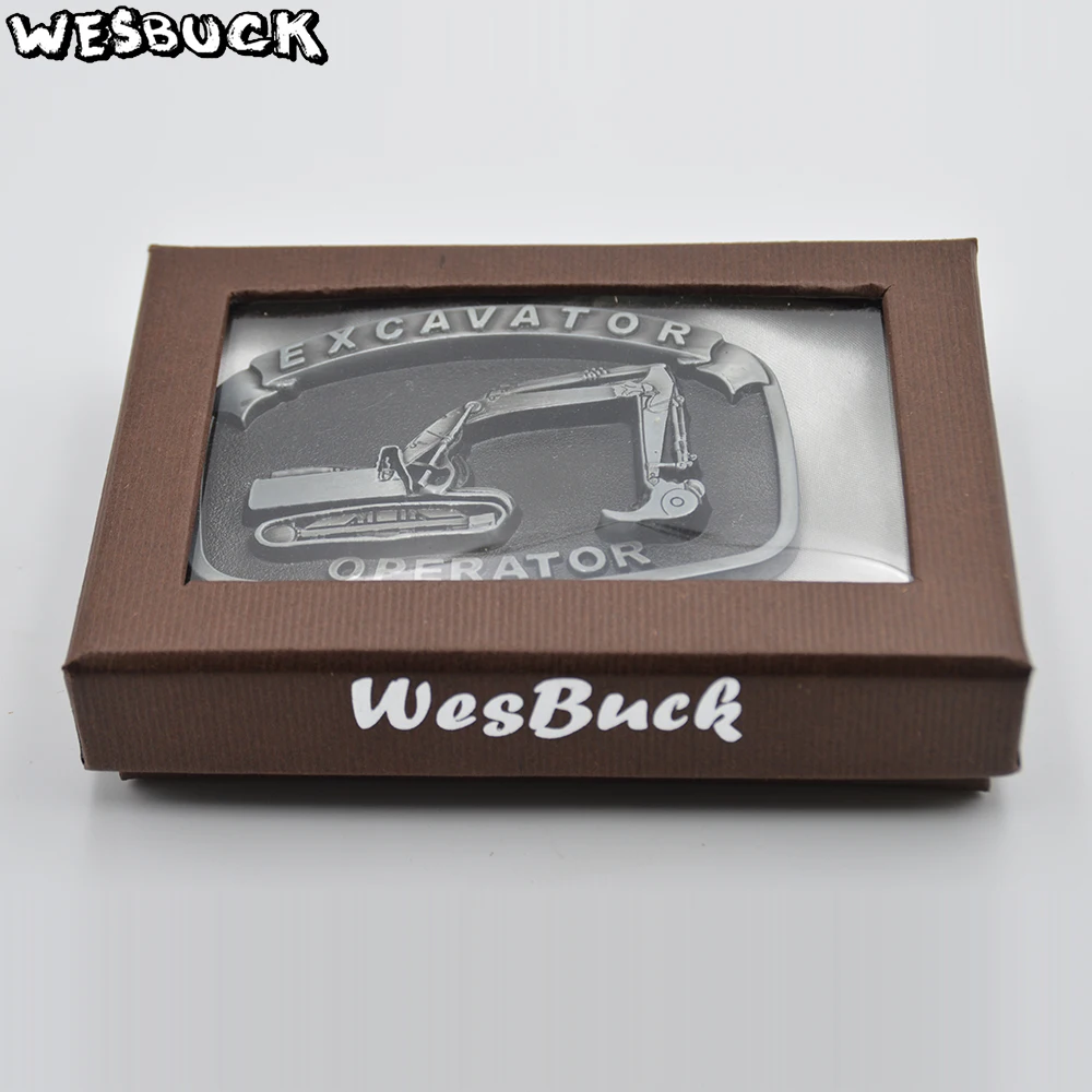 Новый стиль пряжки ремня WesBuck бренд прямоугольник металлический узор Западная