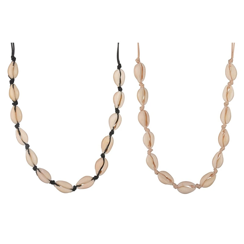 

2019 Fashion Necklace Women Hawaiian Style Personalized Girl Accessories Handmade Shell Clavicle Short Woman Ladies Necklace