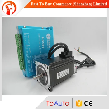 

Leadshine Easy Servo System Closed-Loop Stepper Kit 60CME30X+HBS86 2 phase 3.0A 3.0NM NEMA24 60mm 20-50VDC