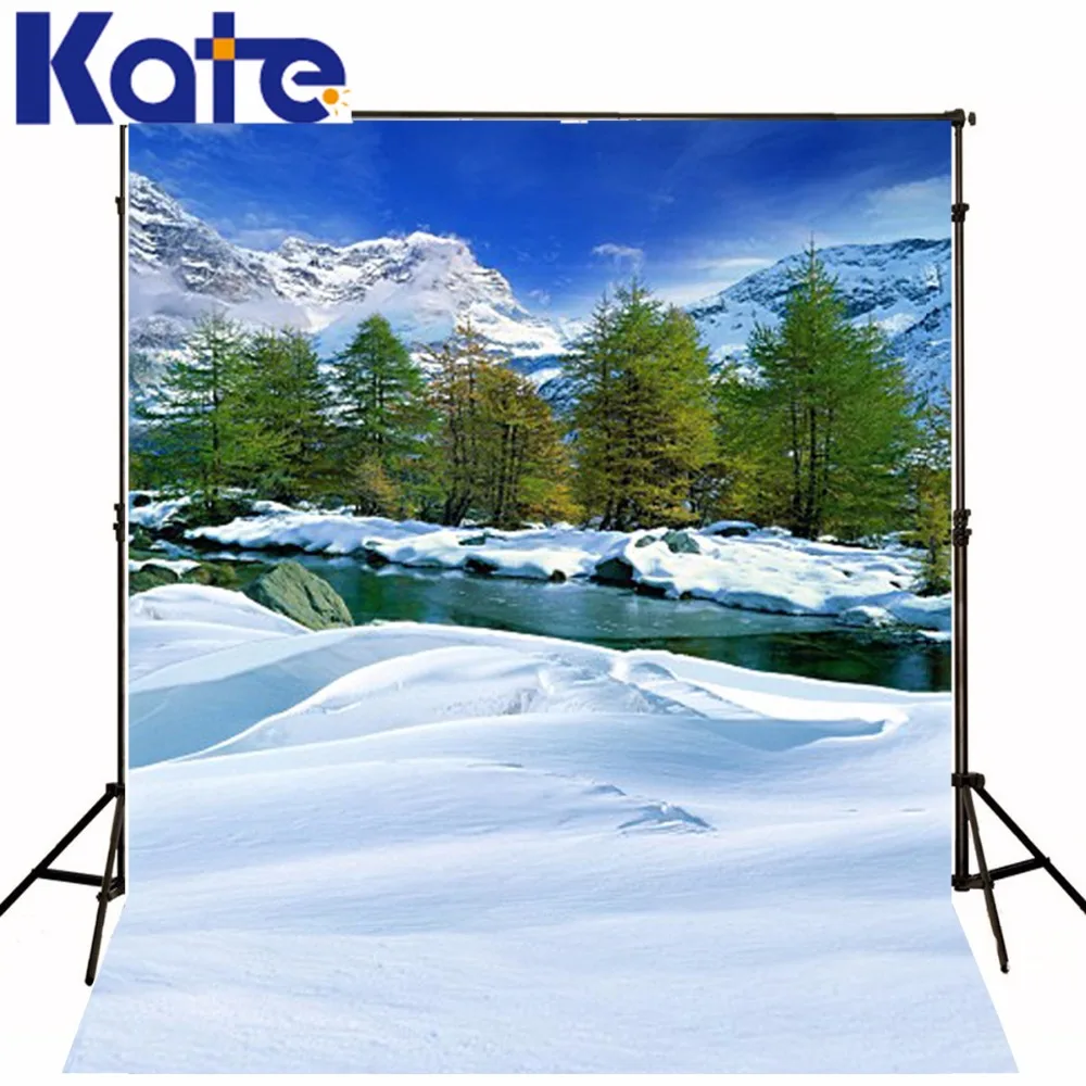 

New Arrival Background Fundo Thick Snow Trees 600Cm*300Cm Width Backgrounds Lk 2466