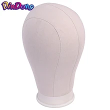 DinDong холст голова 2" /24"/2" /22"/2" Обучающая манекен голова дисплей стиль манекен голова бесплатный подарок