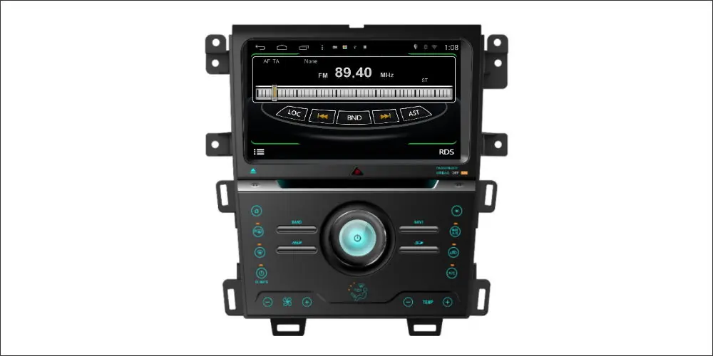 Top Car Android Multimedia For Ford Edge 2013~2014 Radio CD DVD Player GPS Navi Map Nav Navigation Audio Video Stereo S160 System 15