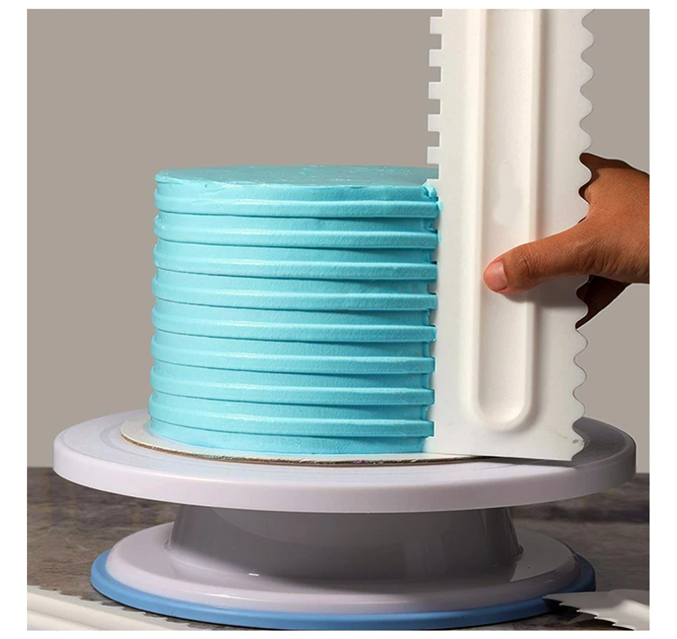 Украшение торта гребень глазурь Гладкий торт скребок кондитерские изделия 6 дизайн текстуры выпечки инструменты для торта инструмент Прямая поставка