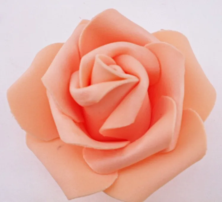 High Quality 50pcslot 7cm Foam Rose Heads Real Touch New PE Kissing Balls For Weddings DIY Wedding Table Centerpieces 8 Colors (2)