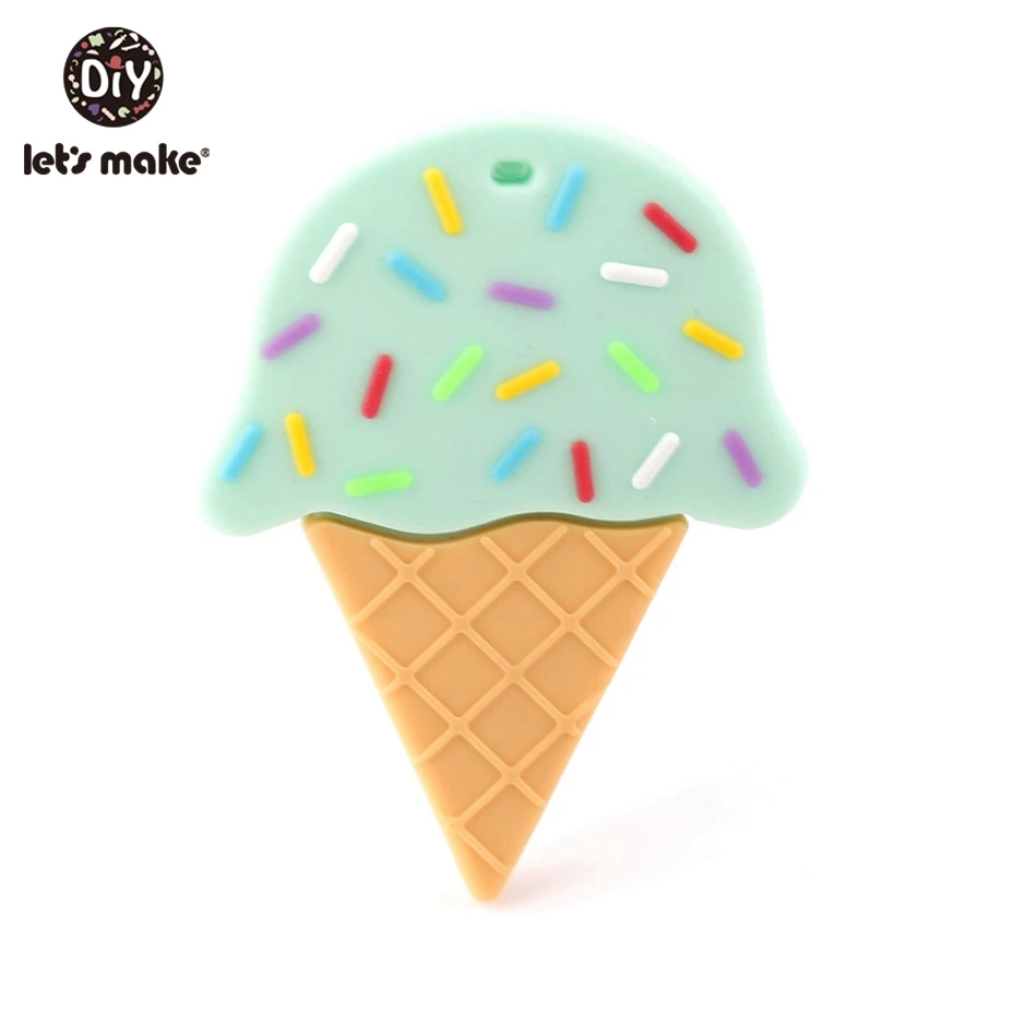 ice mint Детские игрушки, силиконовая подвеска в виде кролика, 1 шт., силиконовый милый кролик, сделай сам, детские ювелирные изделия, сделай сам, ручная работа, силиконовые детские грызунки-погремушки - Цвет: ice mint